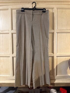 New York & Company Taupe Petite Dress Pants